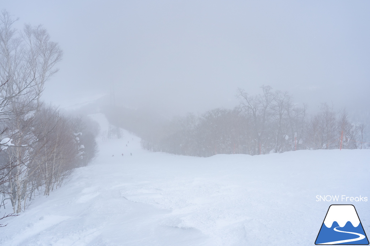 ルスツリゾート｜Mt.イゾラは、驚きの積雪量！春シーズンも広大な滑走エリアを楽しみましょう♪